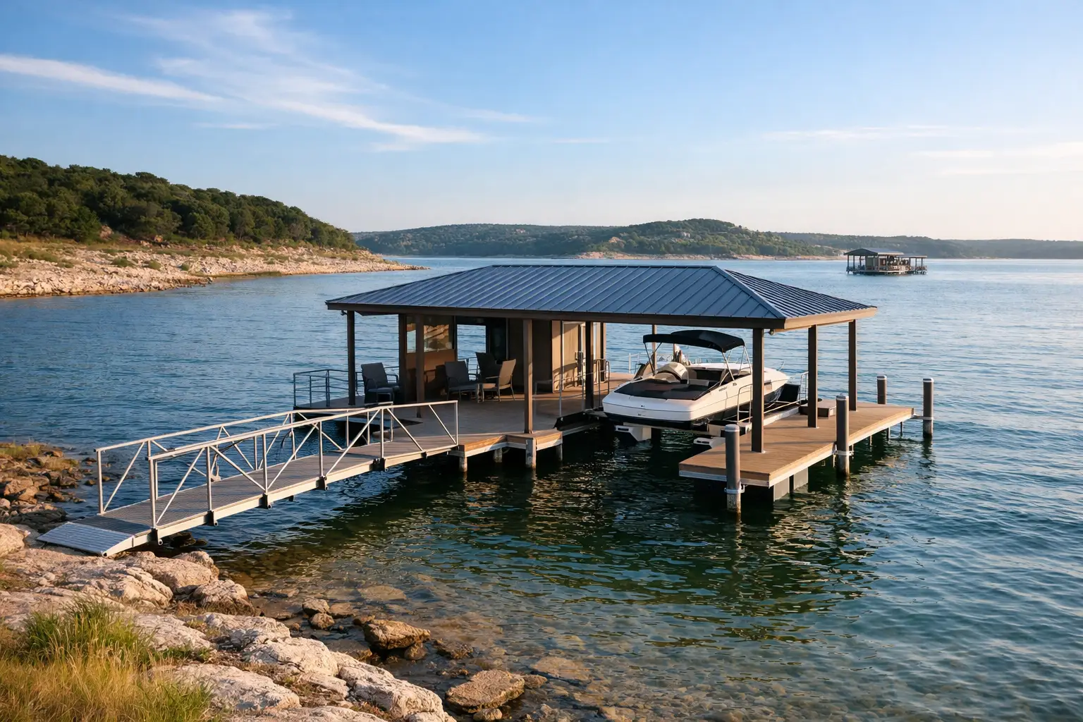 Best Dock for Fluctuating Water Levels on Texas Lakes