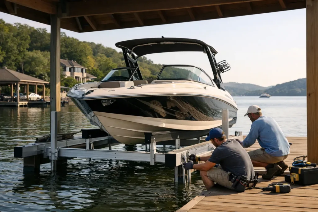 Boat Lift Installation Austin Homeowners Trust
