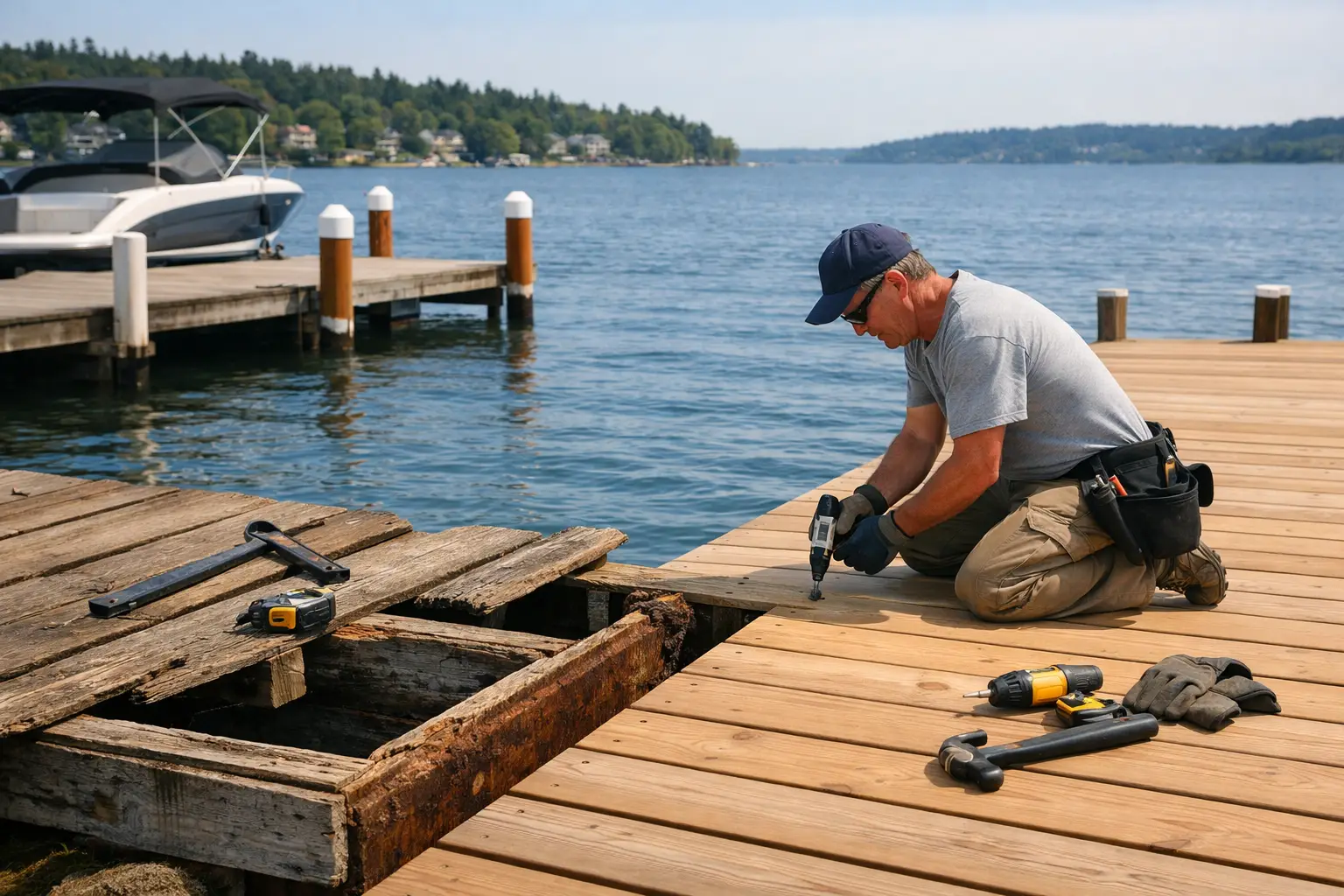 How to Renovate an Aging Dock With Confidence