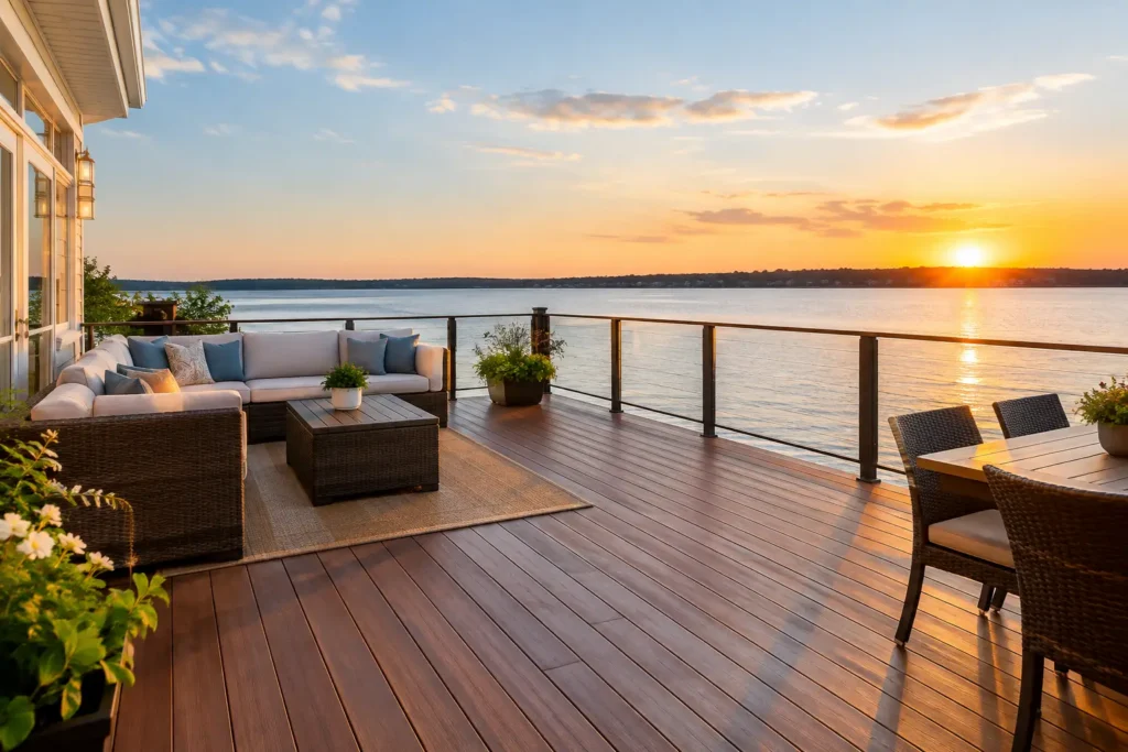 A Waterfront Deck Transformation Example That Lasts