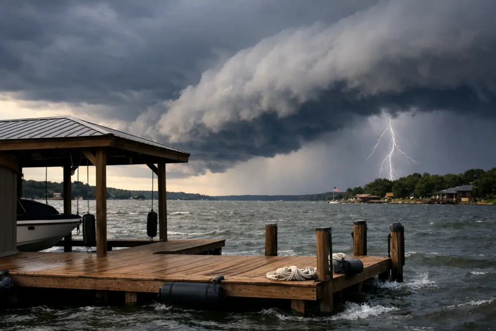 How to Prepare Your Dock for Texas Storms
